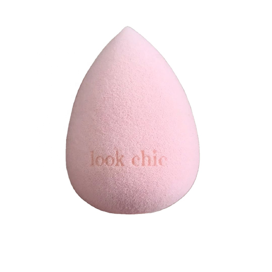 2022 Extra Soft Makeup Tools Hydrophilic Beauty Makeup Sponges Blending Puffs Light Pink Private Label Custom Logo